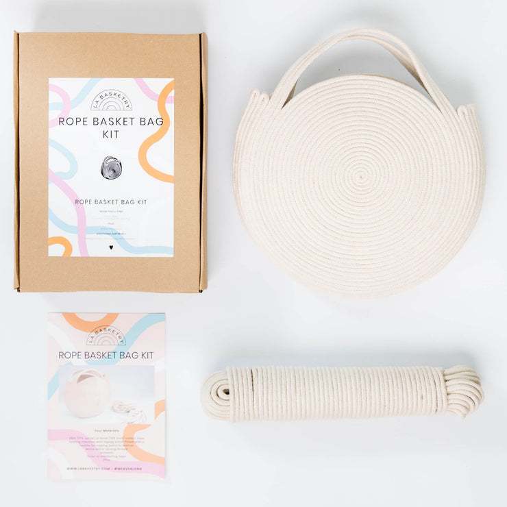 Make Your Own DIY Rope Basket Bag Kit – La Basketry